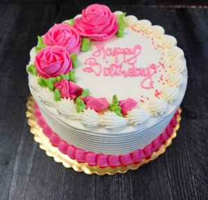 Rose Tres Leches Cake