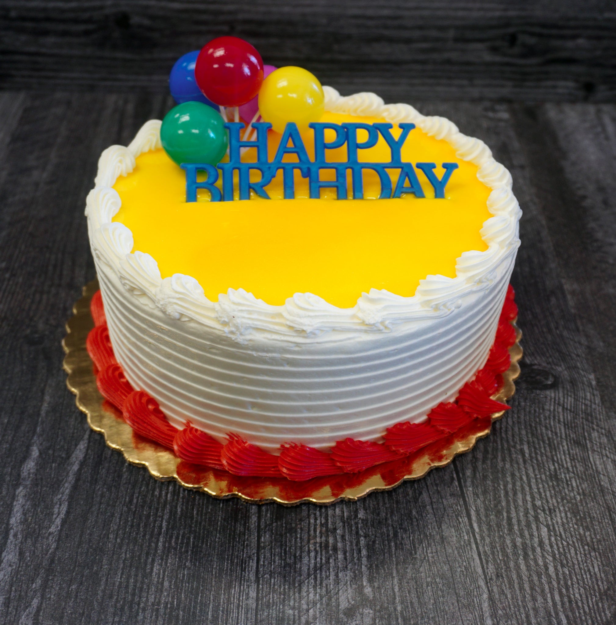 Happy Birthday Tres Leches Cake