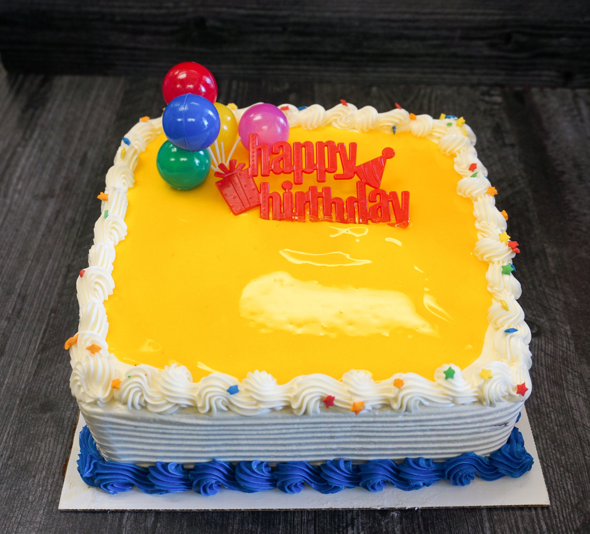 Happy Birthday Tres Leches Cake